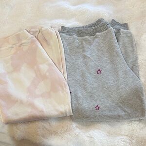 2 Pairs Of The Great Sweatpants. Drawstrings missing.Size 2 and Small